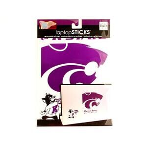 Kansas State Wildcats Laptop Auto Dorm Decals Stickers 2 Pieces NCAA School